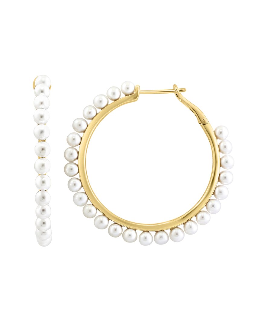 Effy Fine Jewelry 14k 3.5mm Pearl Earrings In Gold
