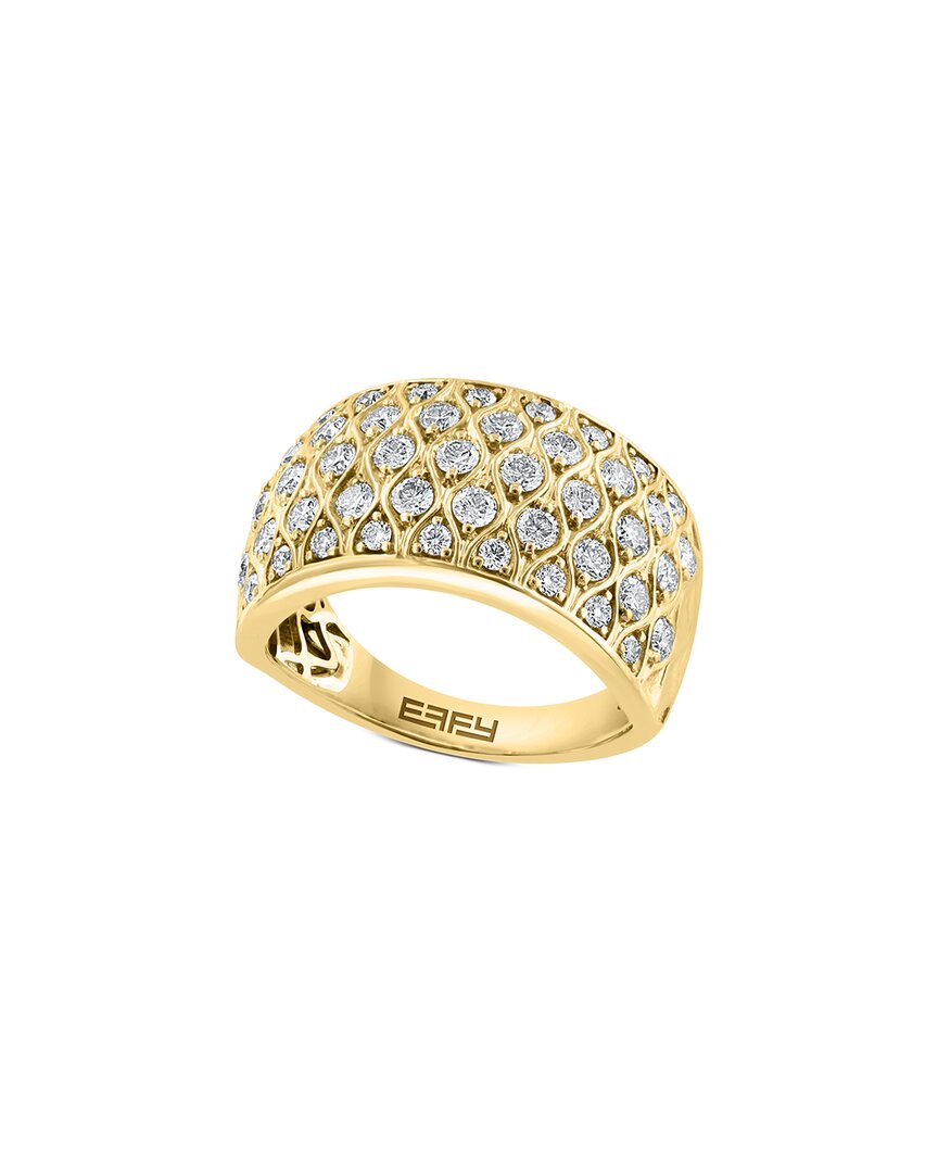 Effy Fine Jewelry 14k 1.26 Ct. Tw. Diamond Ring In Gold