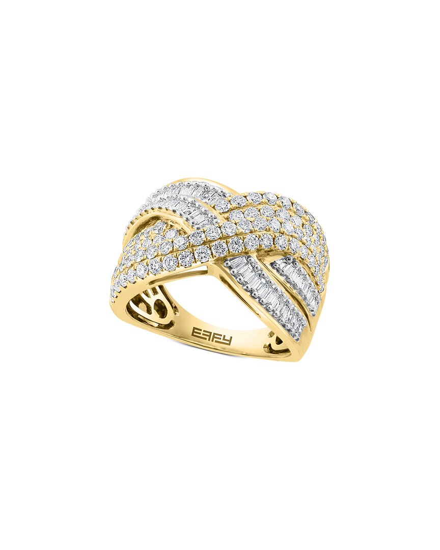 Effy Fine Jewelry 14k 1.35 Ct. Tw. Diamond Ring In Gold