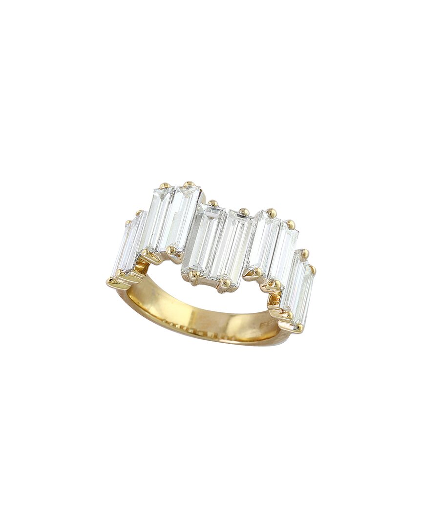 Effy Fine Jewelry 14k 3.27 Ct. Tw. Lab-grown Diamond Ring In Gold