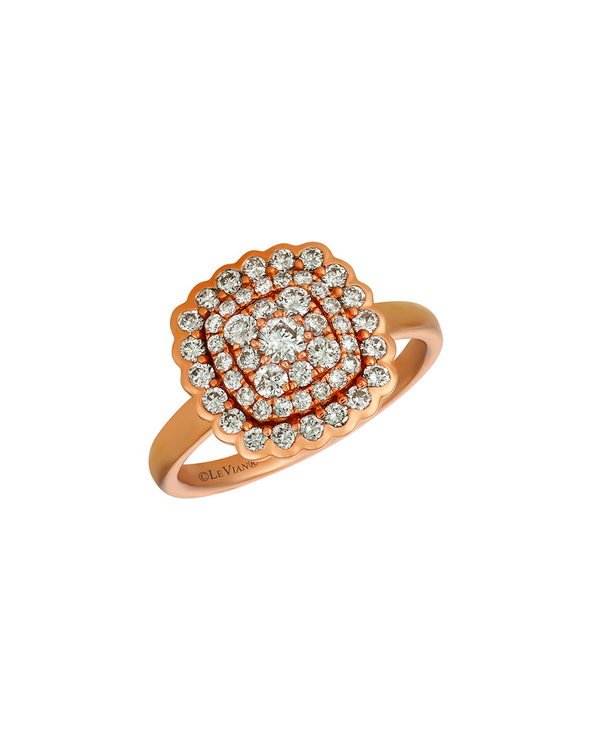 Le Vian 14k Rose Gold 0.86 Ct. Tw. Diamond Ring