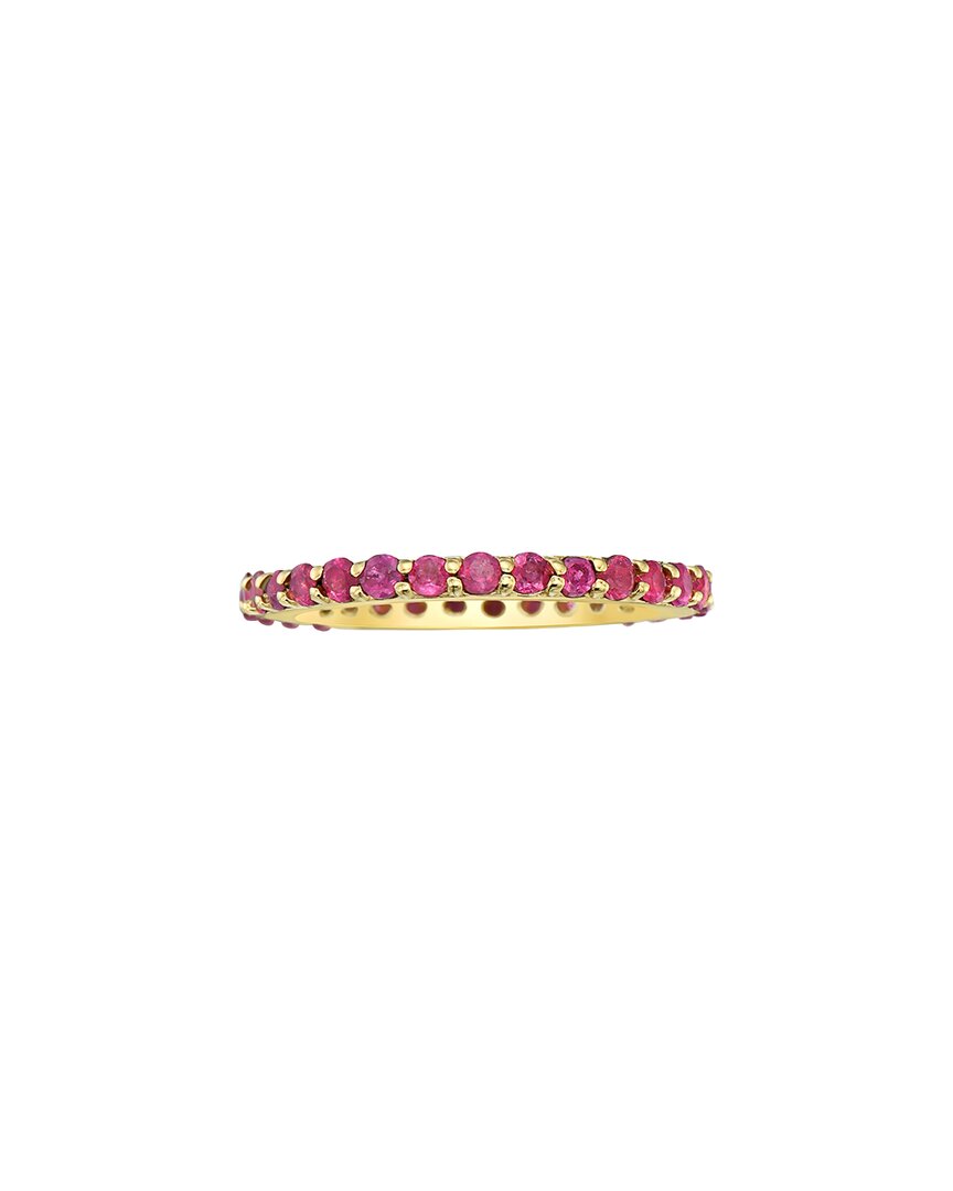 Forever Creations Usa Inc. Forever Creations 14k 1.75 Ct. Tw. Ruby Stackable Eternity Ring
