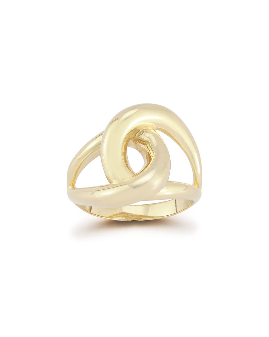 Chloe & Madison Chloe And Madison 14k Over Silver Bold Knot Ring