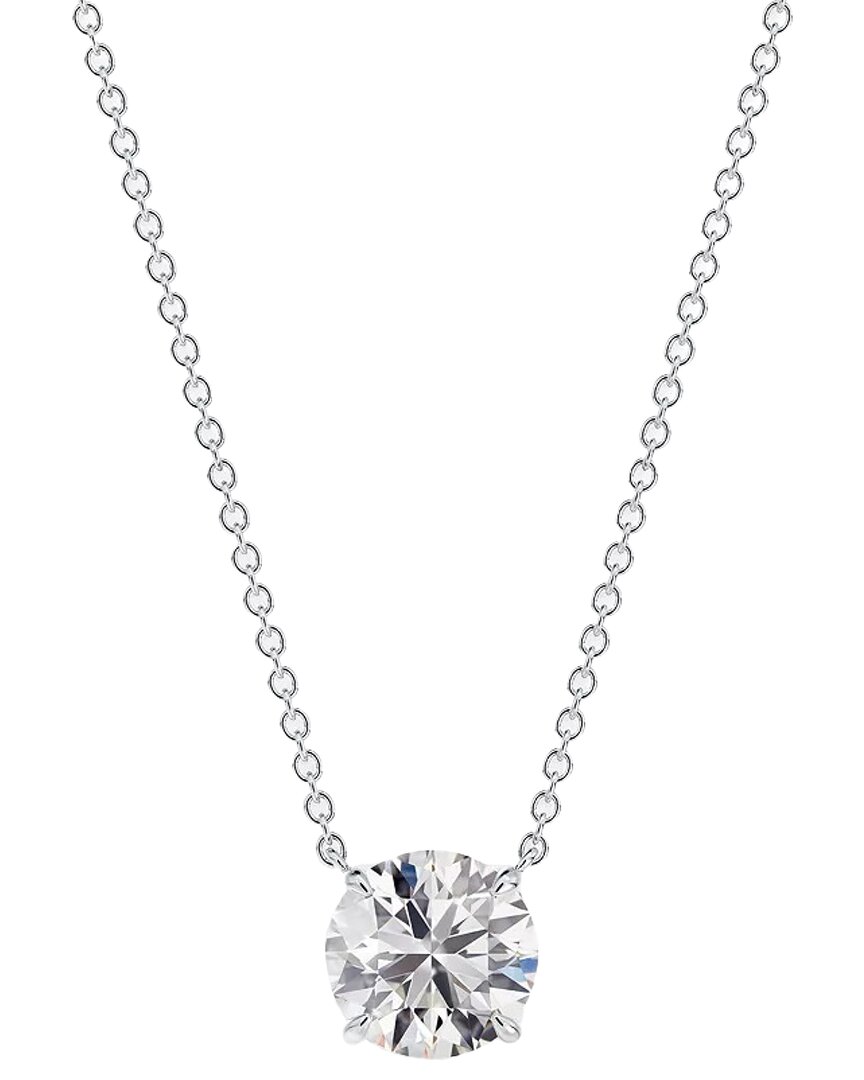 Forever Creations Usa Inc. Forever Creations 14k 0.15 Ct. Tw. Diamond Solitaire Pendant Necklace