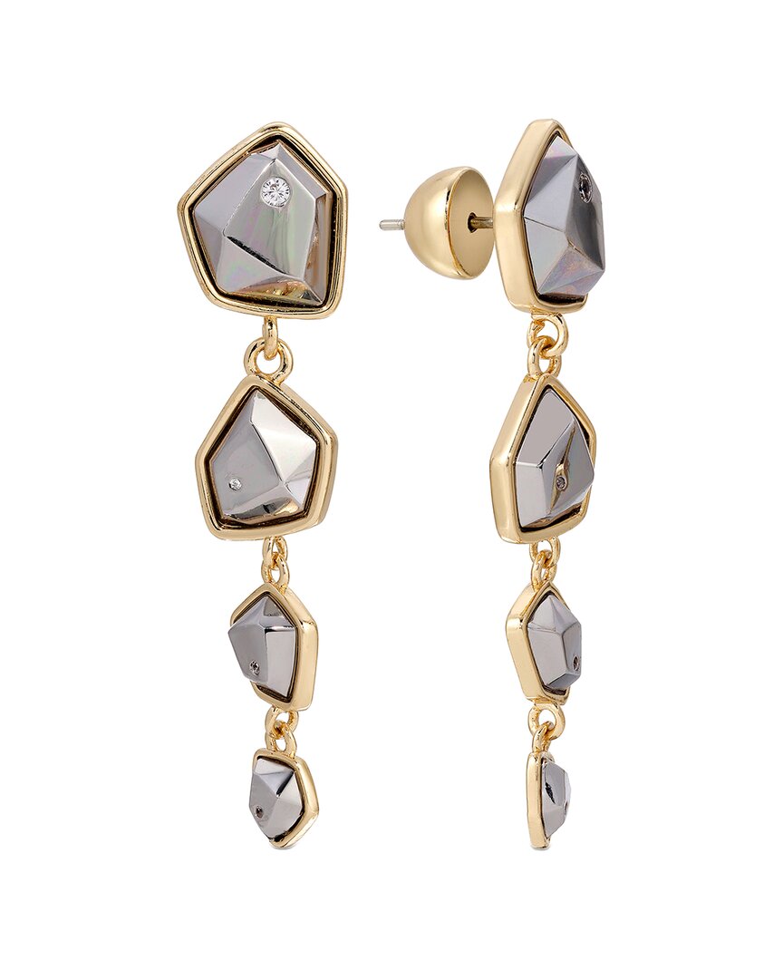 Ettika Linear Earrings In Gold