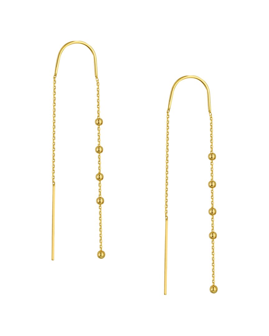 Pure Gold 14k Threader Earrings