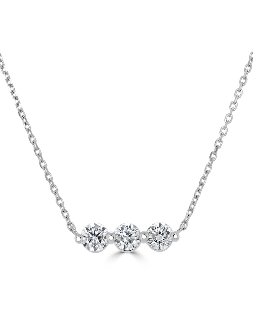 Sabrina Designs 14k 0.62 Ct. Tw. Diamond Bar Necklace