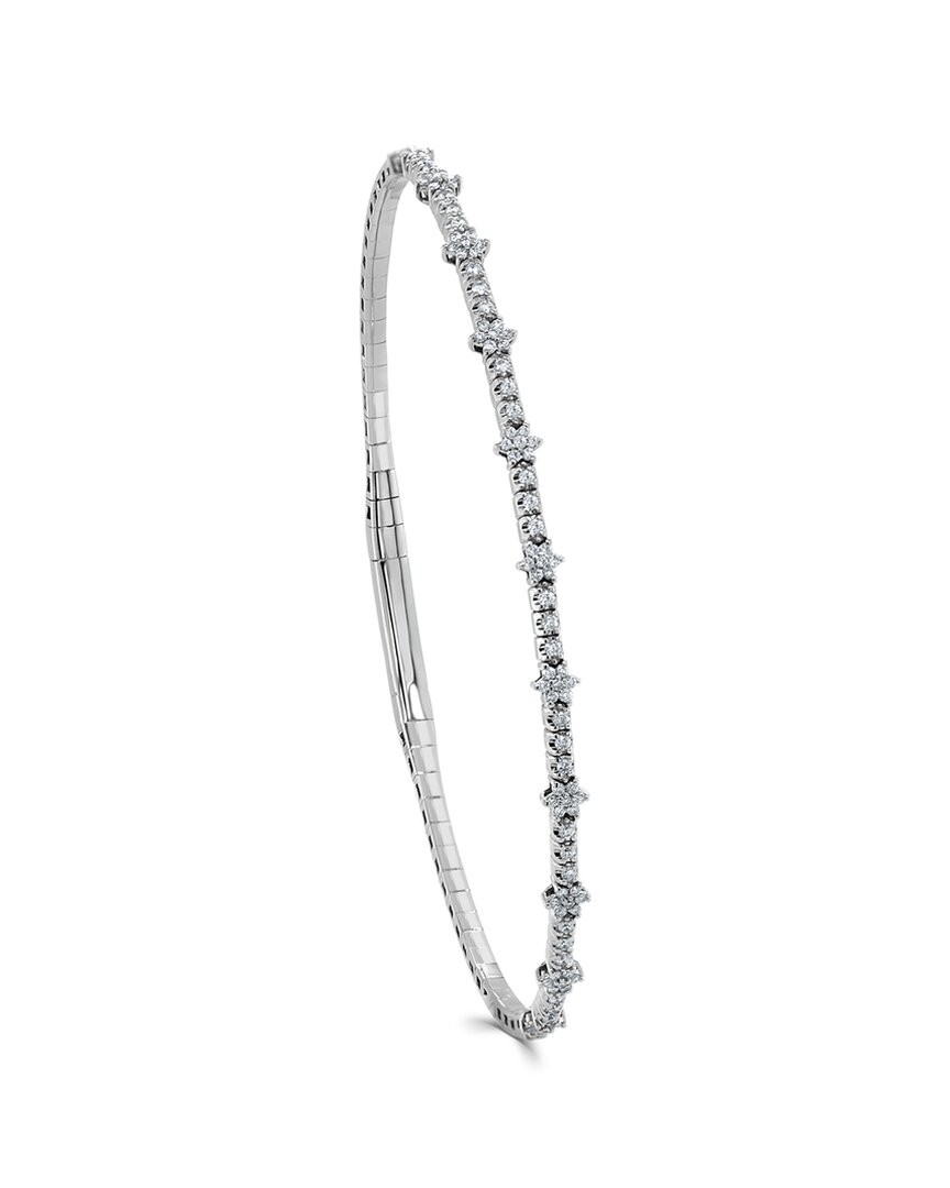Sabrina Designs 14k 0.37 Ct. Tw. Diamond Bangle Bracelet