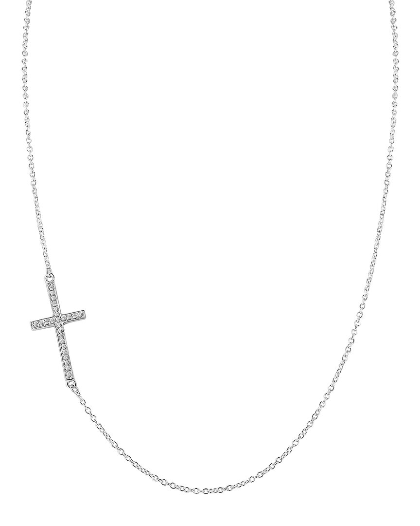 I. Reiss 14k 0.27 Ct. Tw. Diamond Jerusalem Cross Necklace In Gold