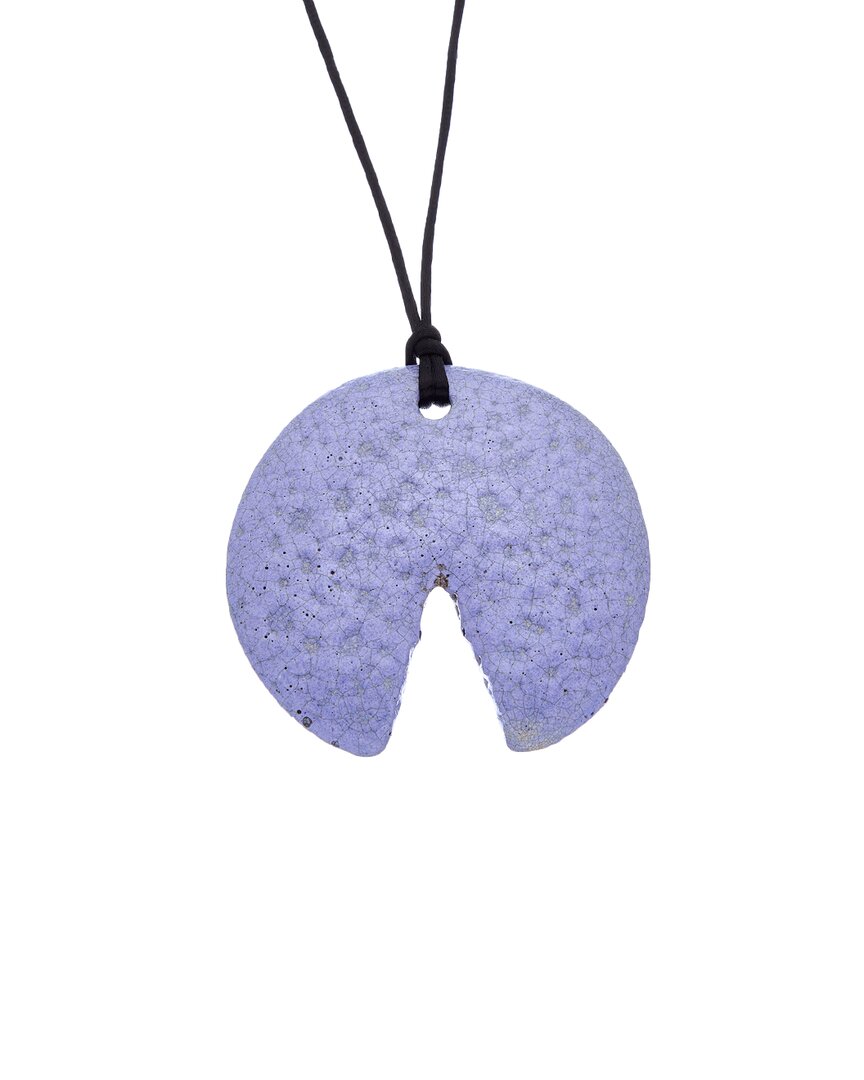 Kenneth Jay Lane Pendant Necklace In Blue