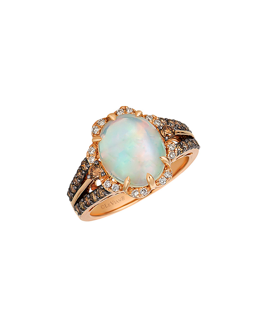 Le Vian 14k Rose Gold 2.82 Ct. Tw. Diamond & Opal Ring