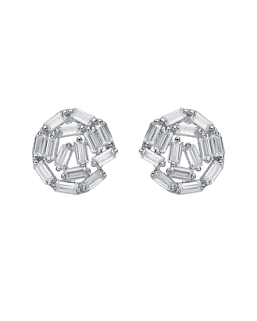 Genevive Silver Earrings