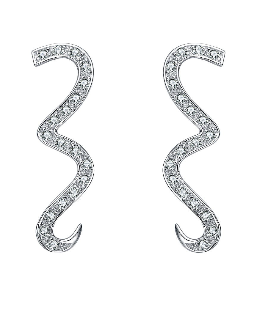 Genevive Silver Earrings