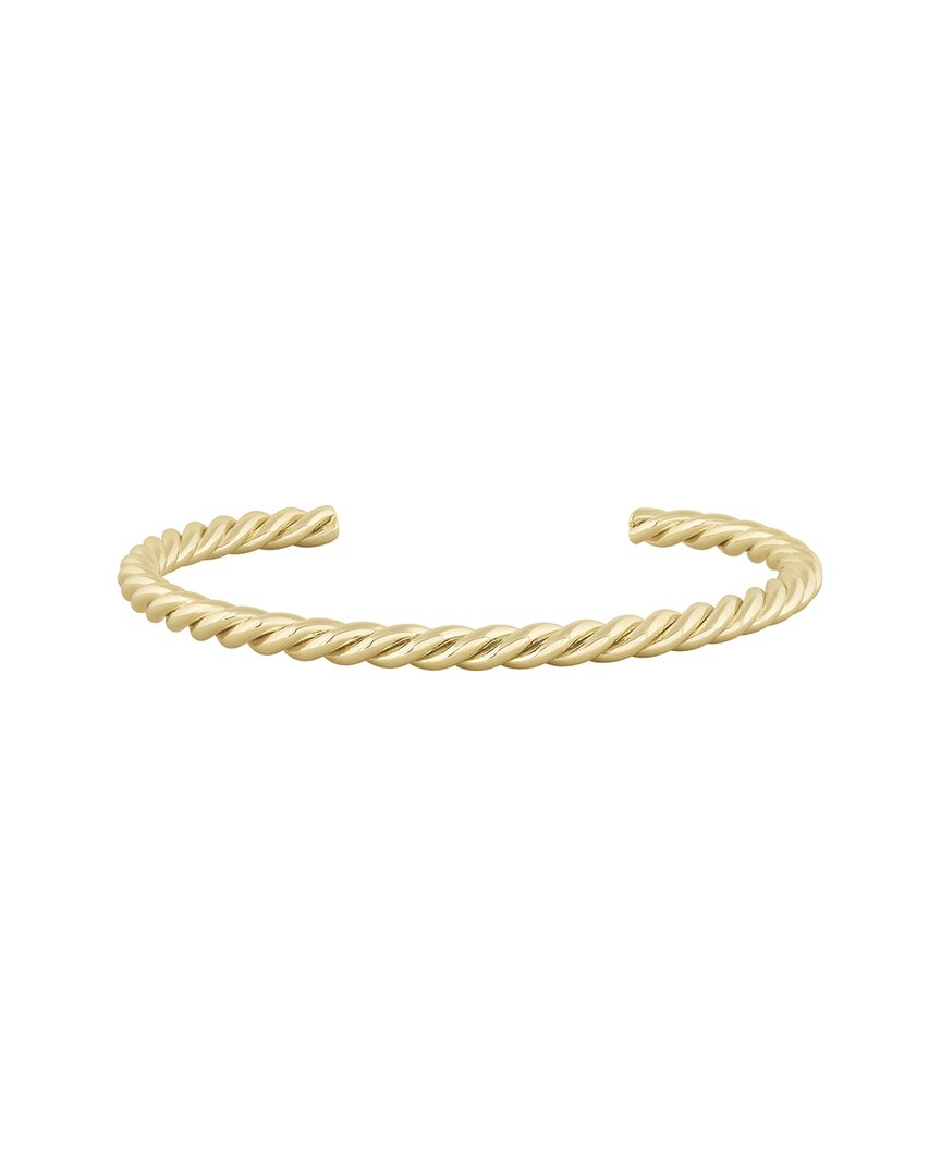 Electric Picks 14k Plated Cruise Bangle In Gold
