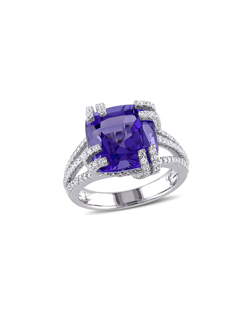 Diamond Select Cuts 14k 7.88 Ct. Tw. Diamond & Tanzanite Ring