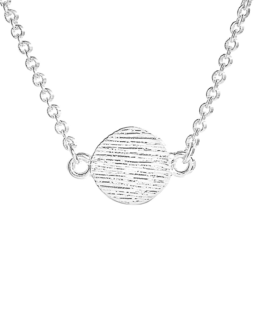 Sterling Forever Rhodium Plated Pendant Necklace