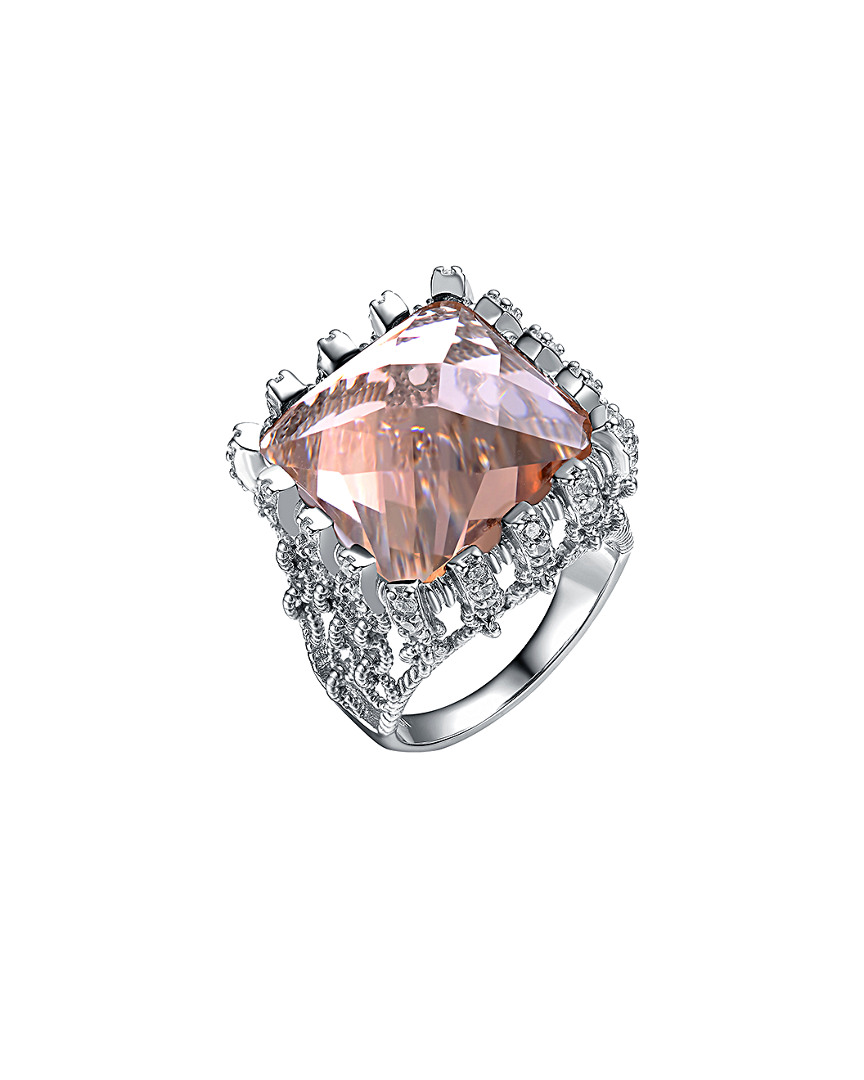 Genevive Silver Cz Ring