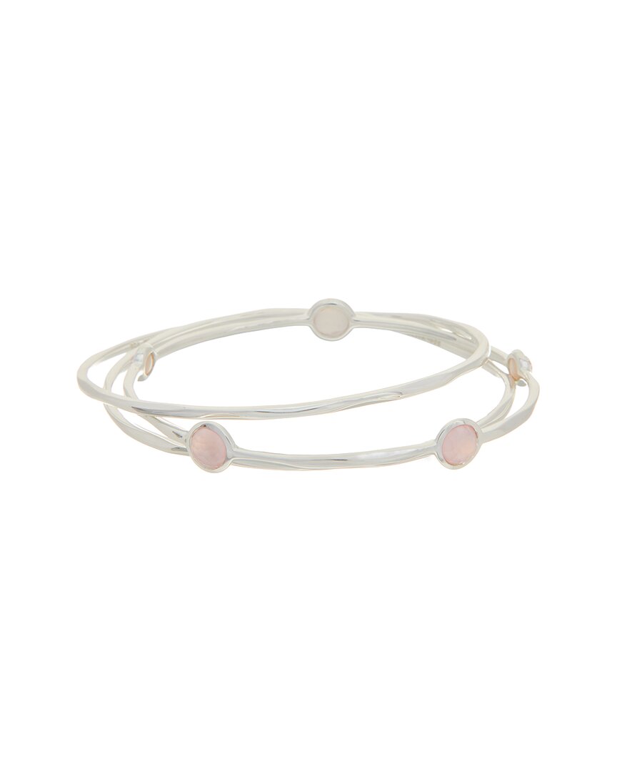 Ippolita Wonderland Silver Gemstone Bracelet In Metallic