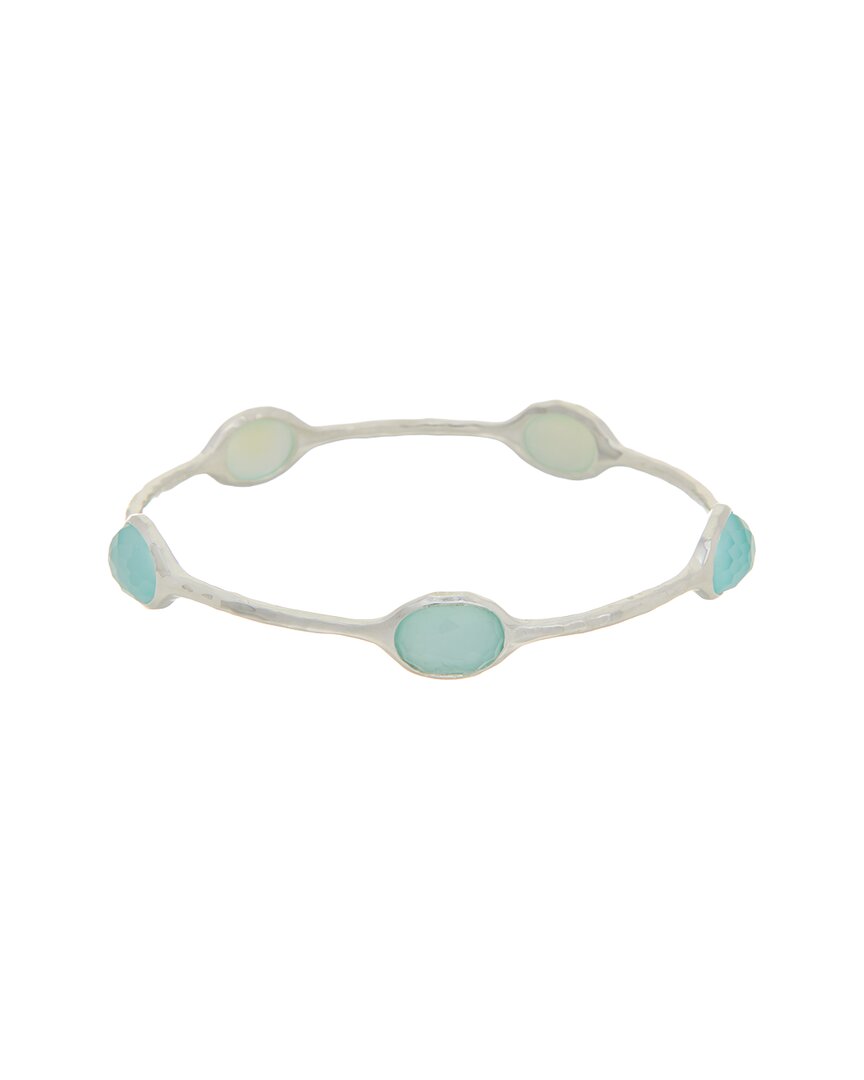 Ippolita Wonderland Silver Gemstone Bracelet In Blue