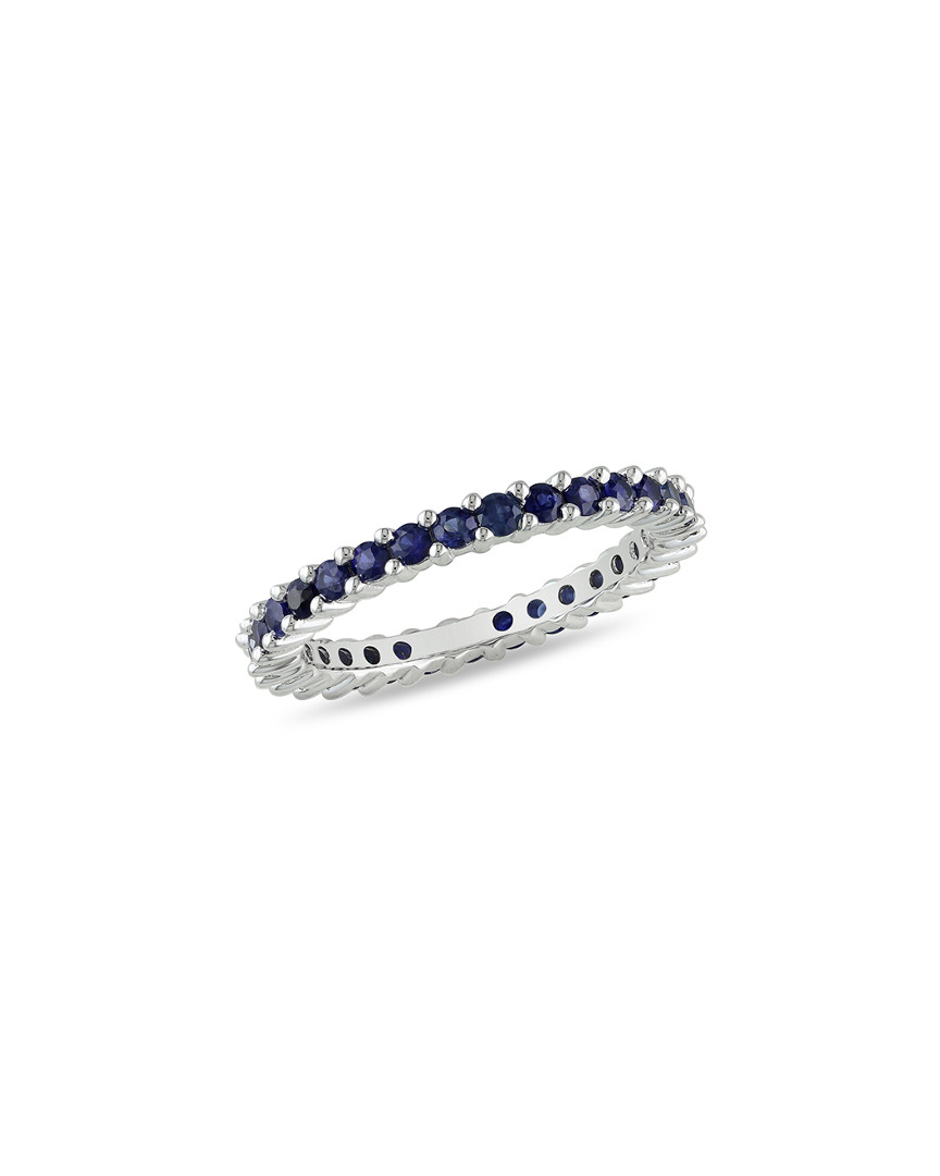 Diamond Select Cuts 14k 1.55 Ct. Tw. Blue Sapphire Ring