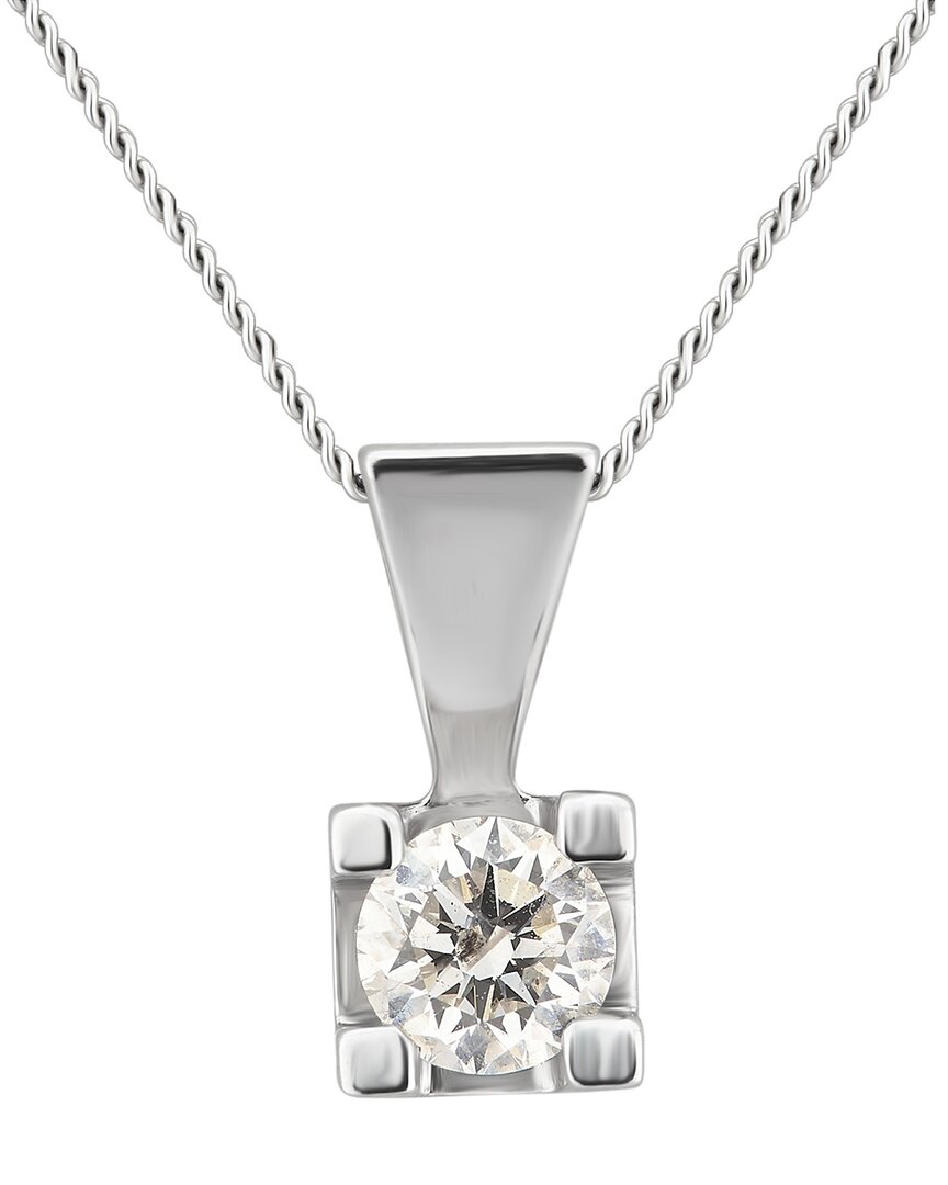 Diamond Select Cuts 14k 0.25 Ct. Tw. Diamond Pendant