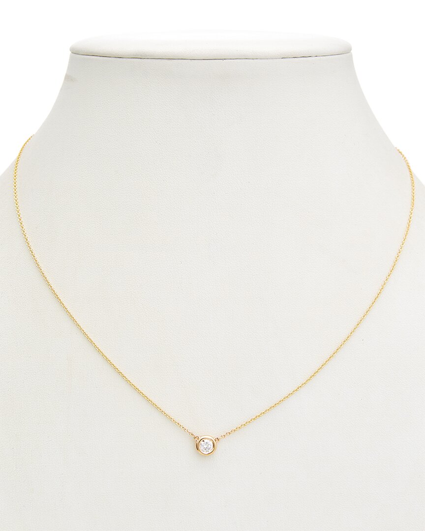 Diana M. Fine Jewelry 14k 0.20 Ct. Tw. Diamond Necklace