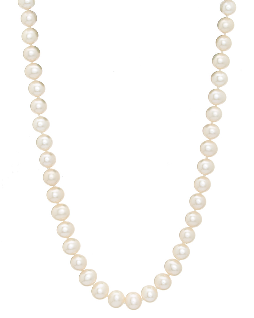 Pearls 14k 7-7.5mm Freshwater Pearl Necklace In Multicolor