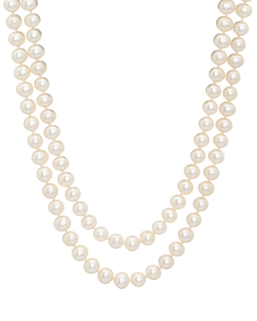 Pearls 14k 7-7.5mm Freshwater Pearl 36in Necklace In Multicolor