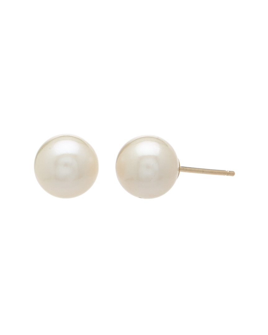 Pearls 14k 7-7.5mm Freshwater Pearl Studs In Multicolor