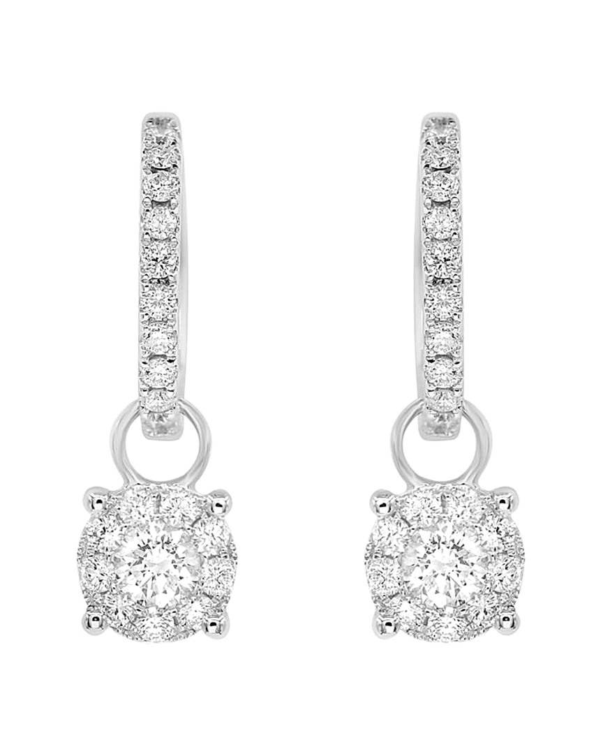 Diana M. Fine Jewelry 14k 0.90 Ct. Tw. Diamond Earrings