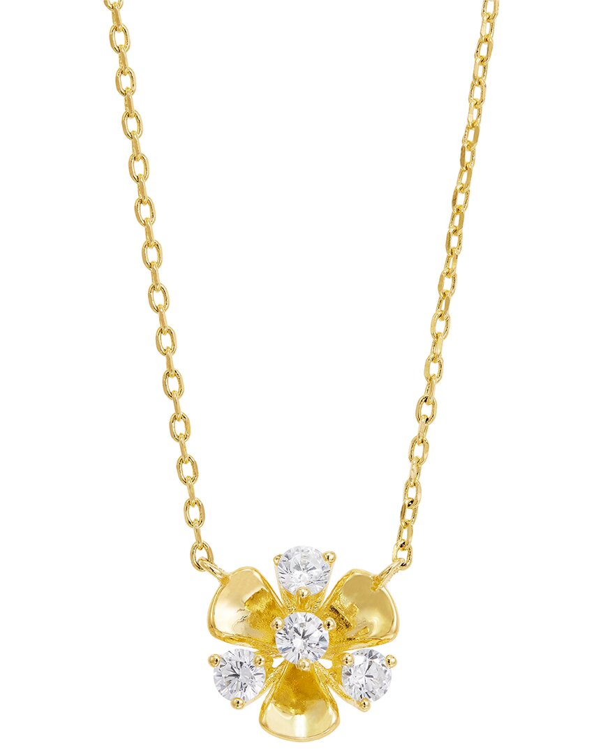 Savvy Cie CZ Pendant Necklace