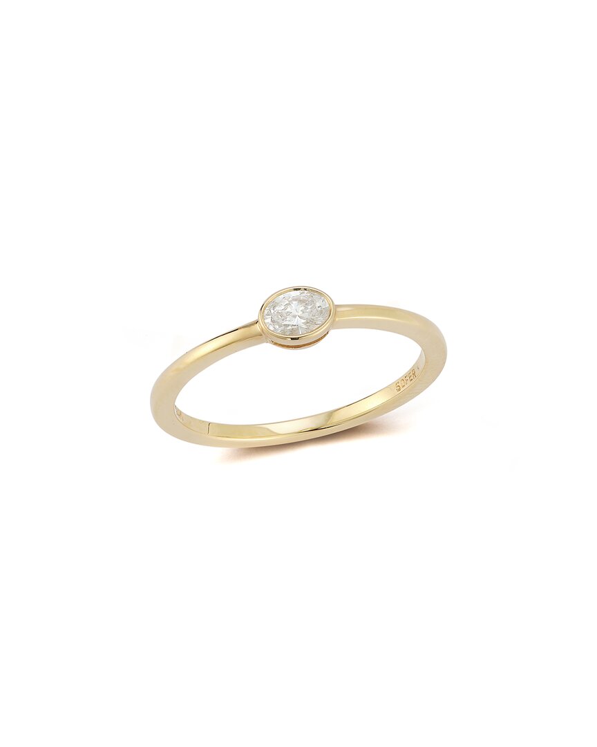 Nephora 14k 0.15 Ct. Tw. Diamond Ring