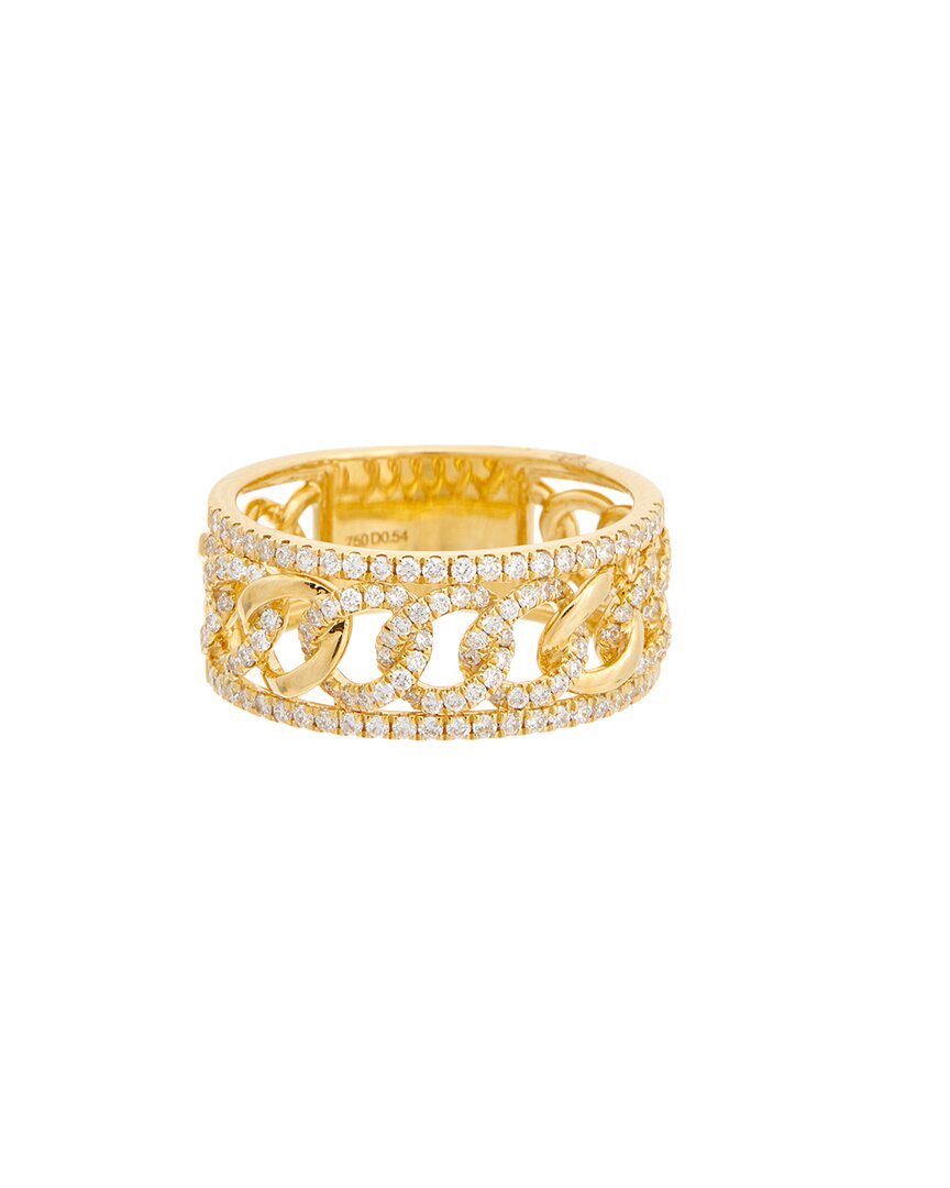 Maitre De Diamant 18k 0.54 Ct. Tw. Diamond Ring