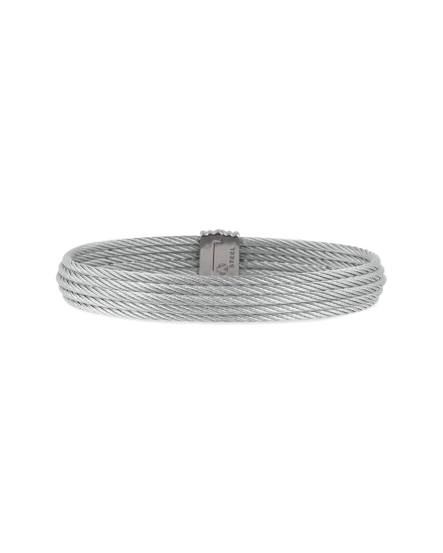 Alor Classique Stainless Steel Bracelet In Grey