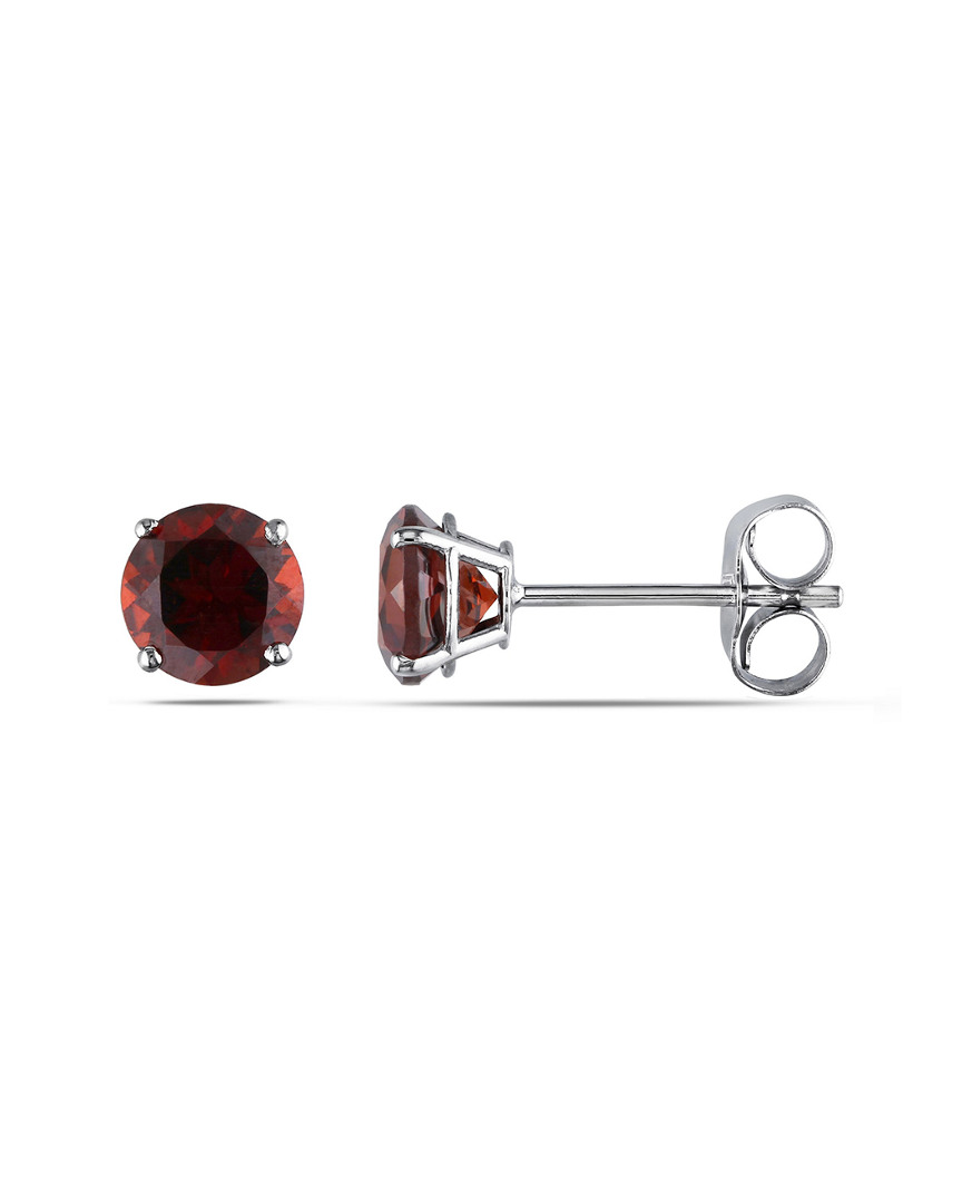 Diamond Select Cuts 14k 1.30 Ct. Tw. Garnet Earrings