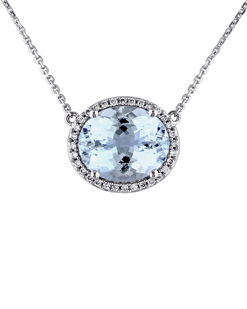 Diamond Select Cuts 14k 5.19 Ct. Tw. Diamond & Gemstone Necklace