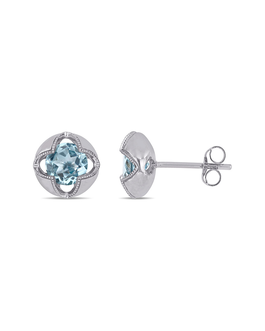 Rina Limor 10k 2.00 Ct. Tw. Sky-blue Topaz Earrings