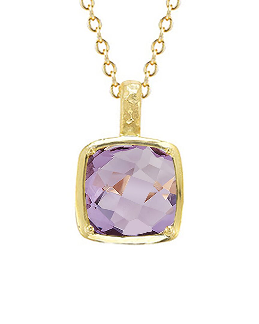 Shop I. Reiss 14k 6.00 Ct. Tw. Amethyst Necklace