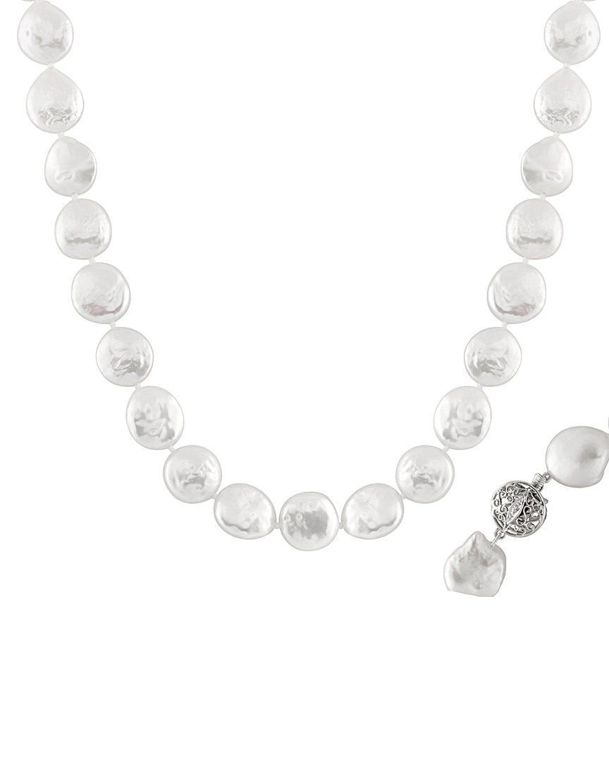 Splendid Pearls 14-15mm Freshwater Pearl Necklace In Metallic
