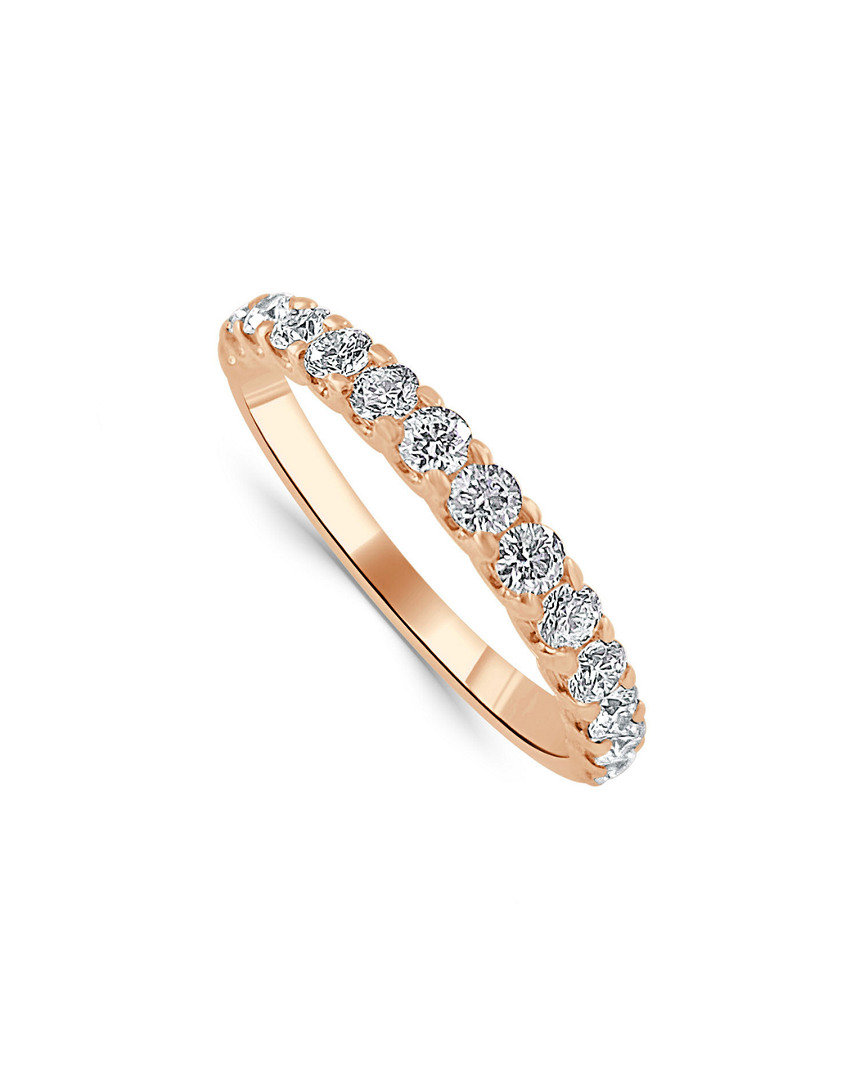 Sabrina Designs 14k Rose Gold 0.57 Ct. Tw. Diamond Half-eternity Ring