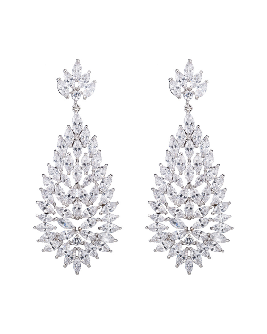 Eye Candy La Sofia Cz Crystal Glam Drop Earring
