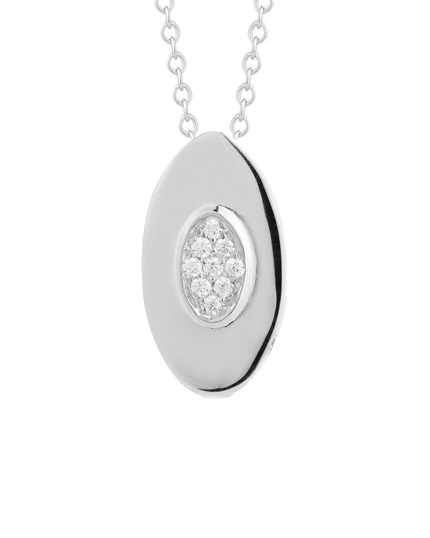 I. Reiss 14k 0.06 Ct. Tw. Diamond Pendant Necklace