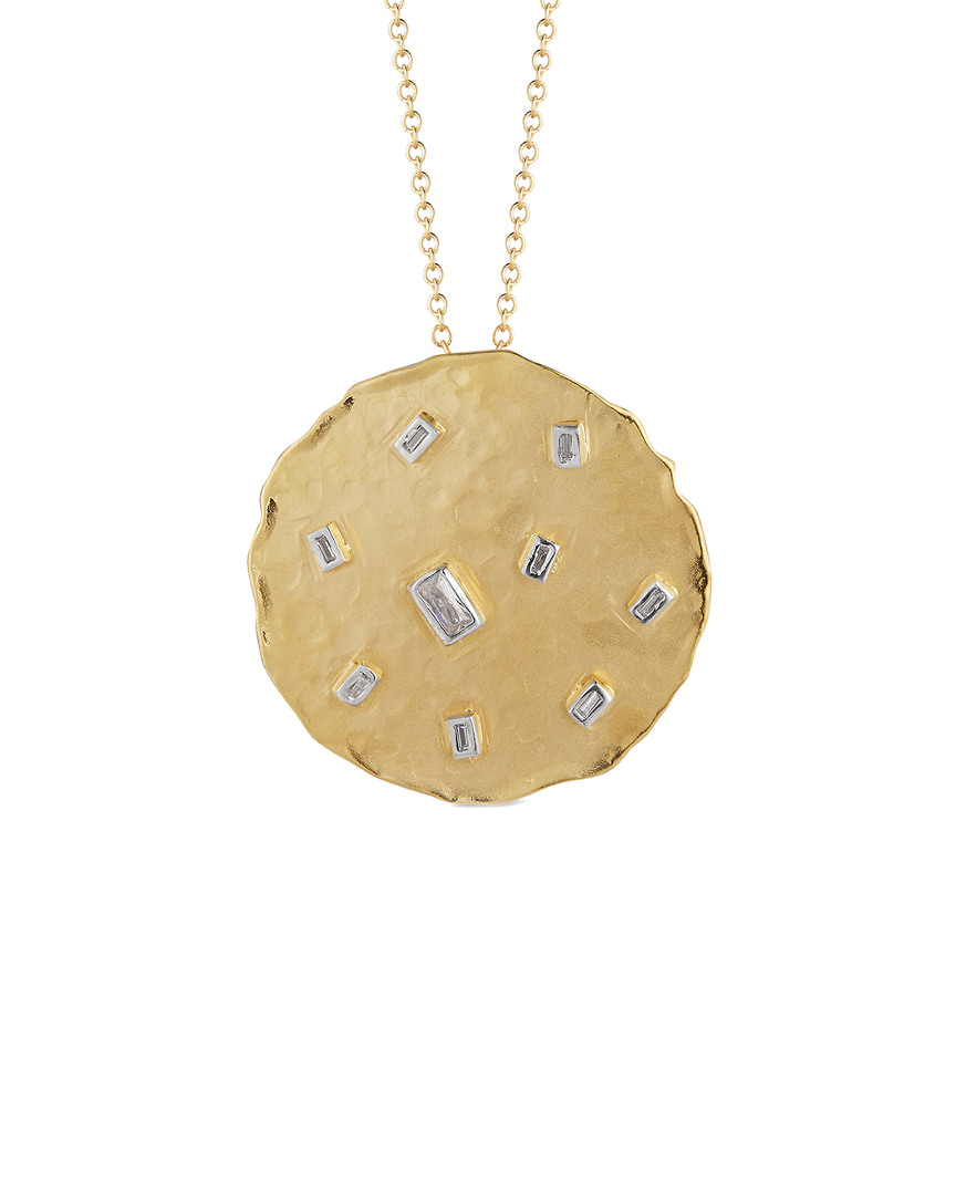 I. Reiss 14k 0.27 Ct. Tw. Diamond Pendant Necklace