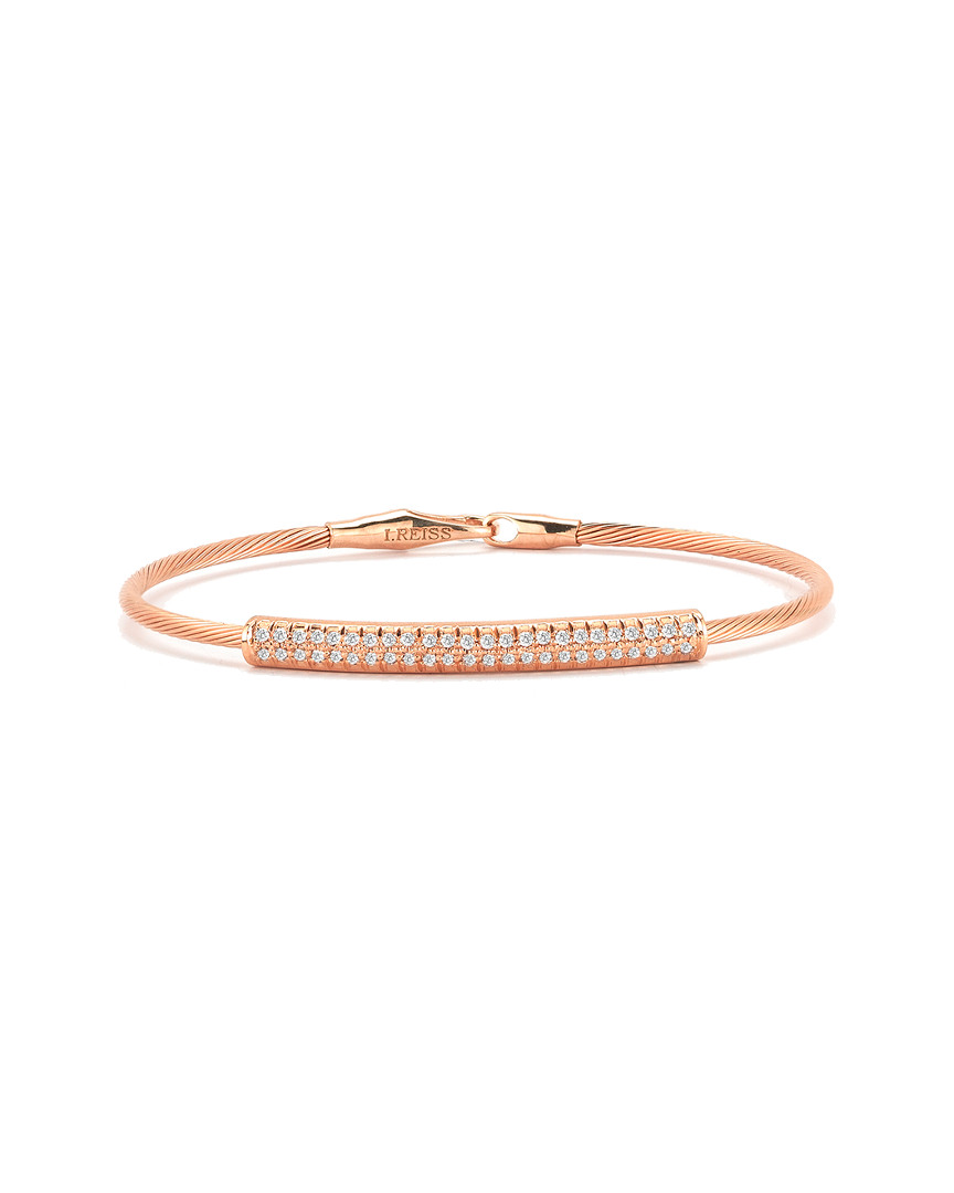 I. Reiss 14k Rose Gold 0.39 Ct. Tw. Diamond Wire Bracelet