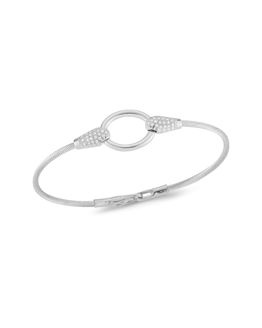 I. Reiss 14k 0.28 Ct. Tw. Diamond Wire Bracelet