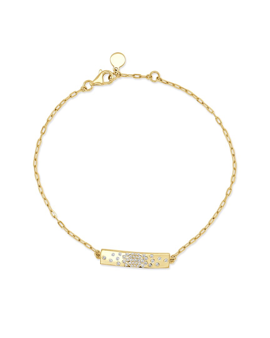 Sabrina Designs 14k 0.17 Ct. Tw. Diamond Chain Bar Bracelet
