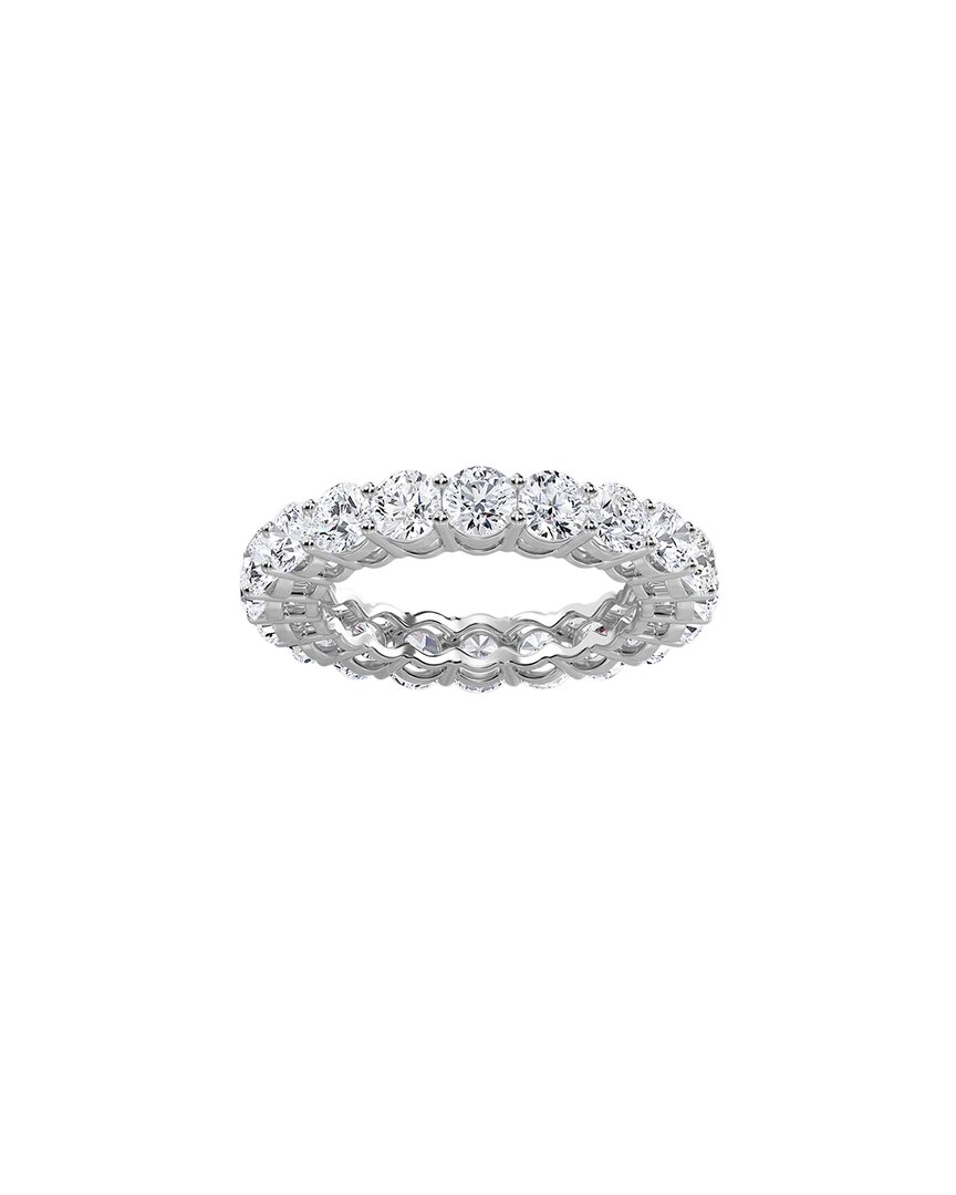 Diana M. Fine Jewelry 14k 4.00 Ct. Tw. Diamond Eternity Ring In Metallic
