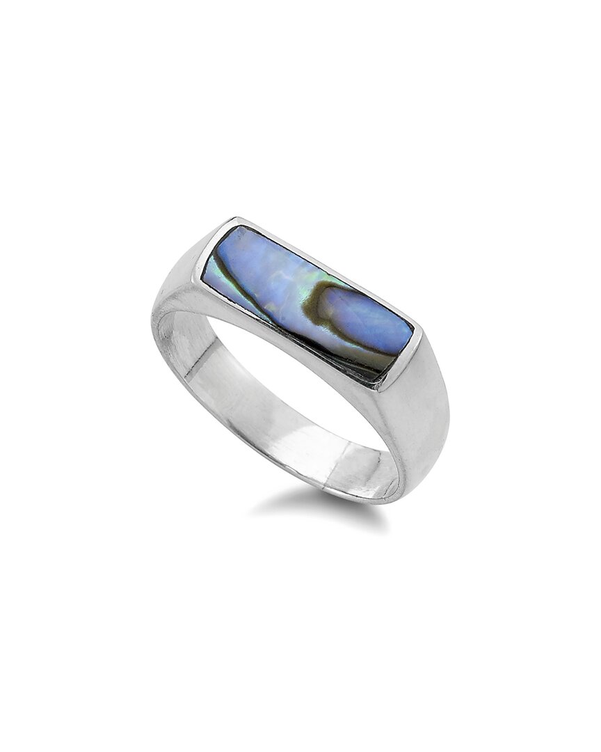 Samuel B. Silver Abalone Ring