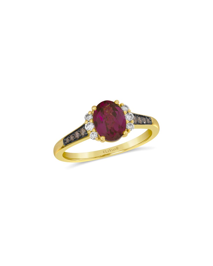 Le Vian ® Raspberry Rhodolite® 14k 1.71 Ct. Tw. Diamond & Rhodolite Ring In Gold