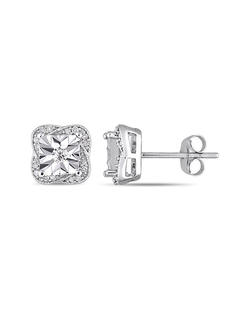 Rina Limor 10k 0.17 Ct. Tw. Diamond Studs